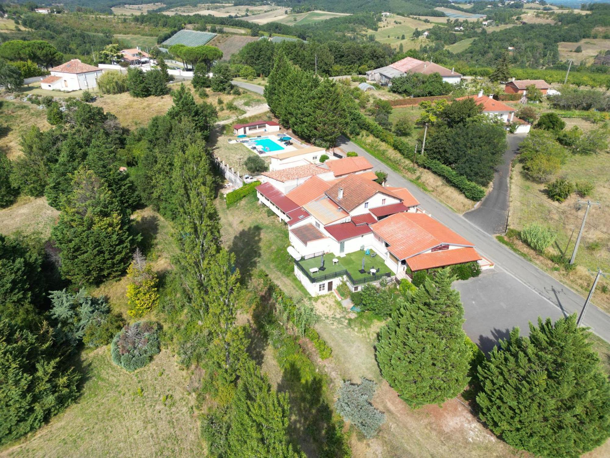 Logis Des Cretes De Pignols Hotel Moissac Ngoại thất bức ảnh